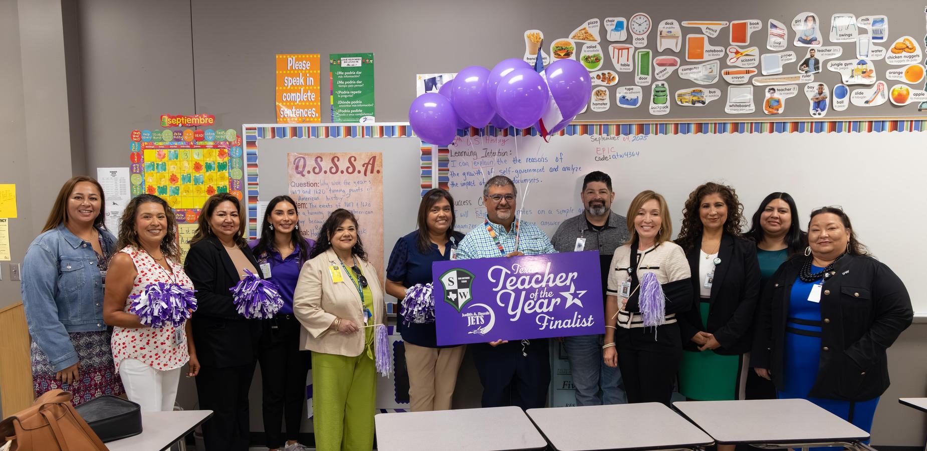 Carlos Perez - Texas Teacher of the Year Finalist