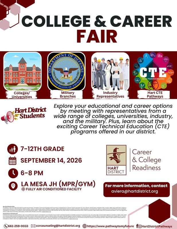 College & Career Fair Flyer