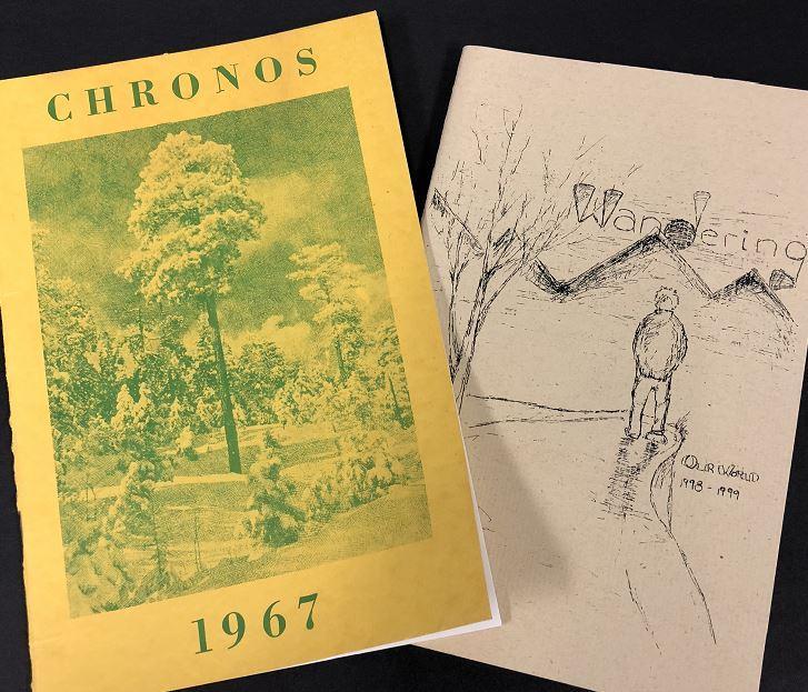 Chronos, in 1967, was a Xavier High School literary publication.