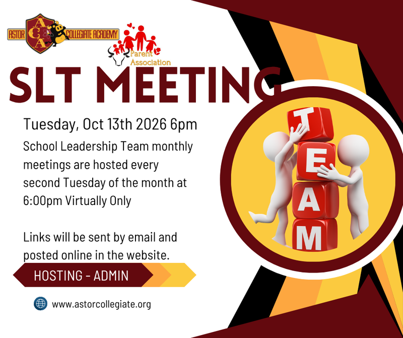 SLT Monthly Meeting - October