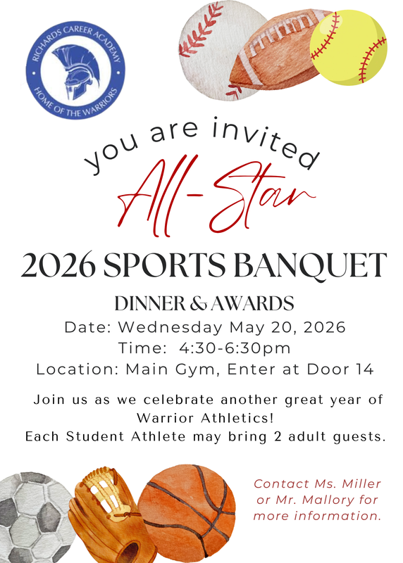 🎉 2026 Sports Banquet 🏆/🎉 Banquete Deportivo 2026 🏆 Featured Photo