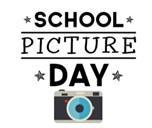 School picture day with camera graphic