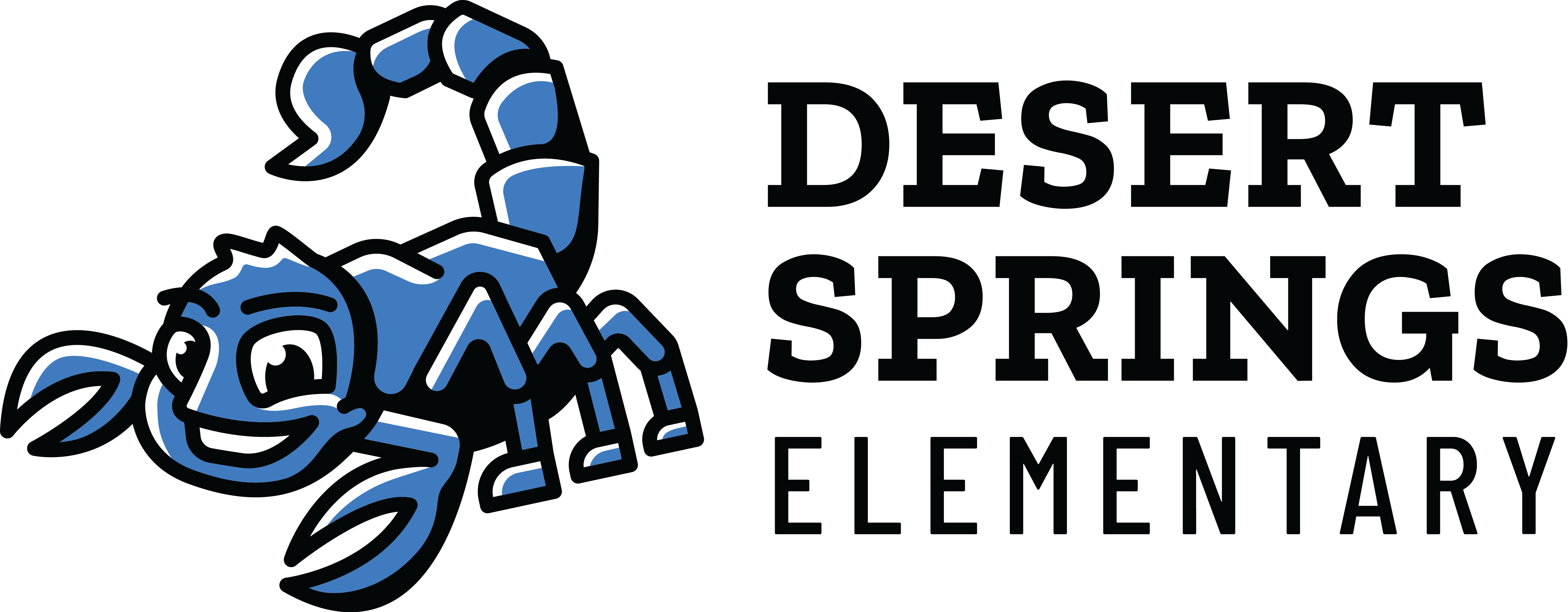 desert springs scorpions wordmark
