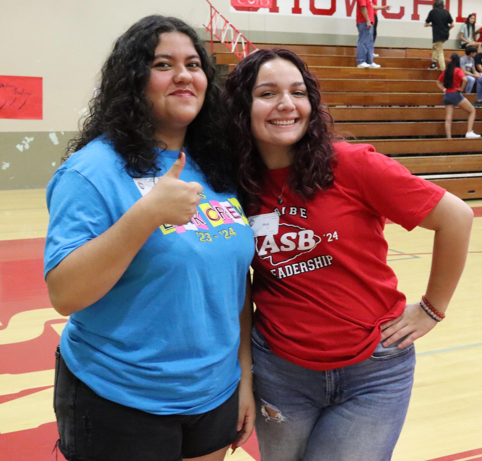 students and staff enjoying Freshman Orientation