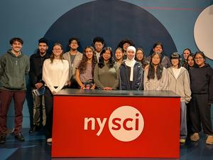 Group photo of HSAB students and teachers