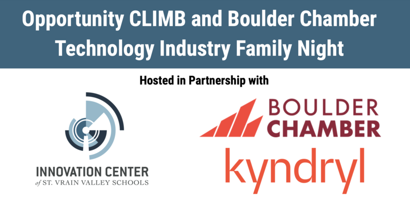 blue and white flyer with red and blue logo