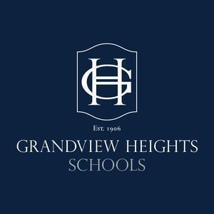 GHS logo, dark blue with design
