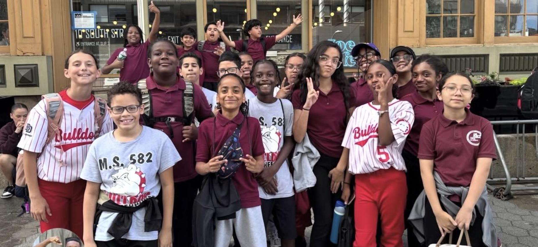 6th grade trip to Governor's Island!