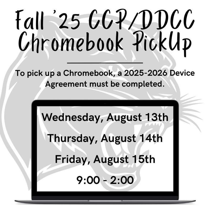 Fall DDCC Chromebook Pick Up