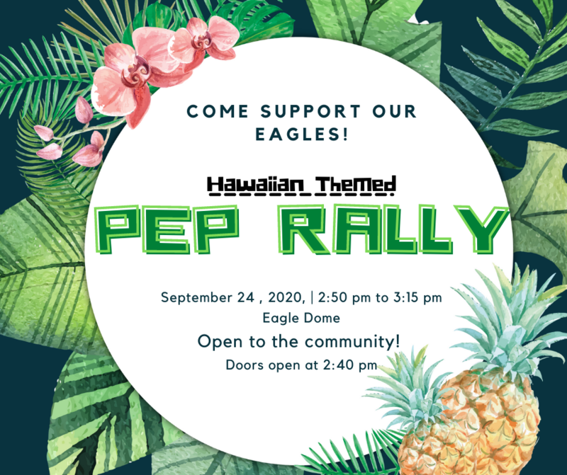 Eagle Pep Rally 9.24.2021 Featured Photo