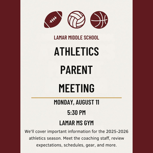 athletics meeting on august 11th at 5:30 pm