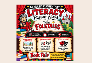 Literacy Parent Night Flyer
