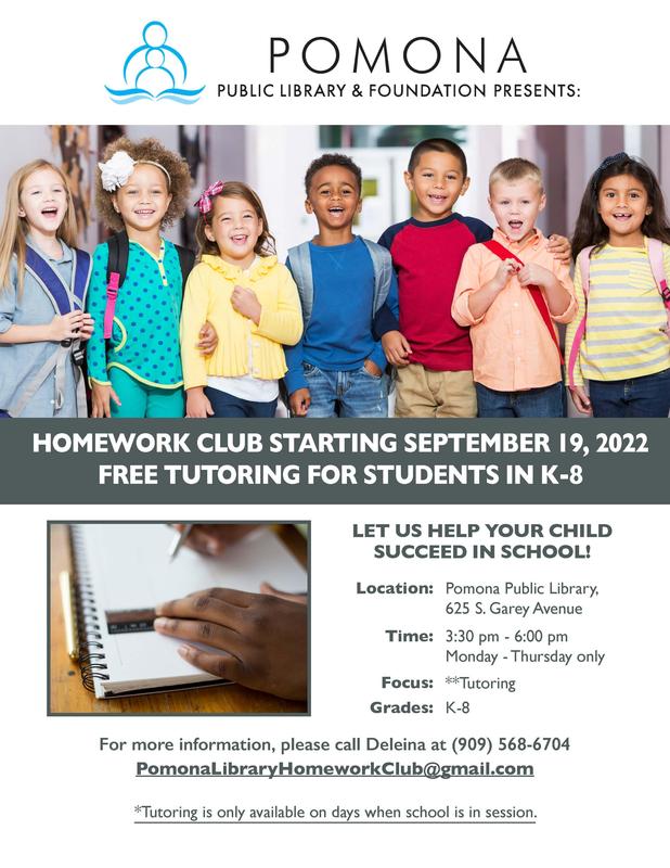 Free Tutoring Grades K-8th