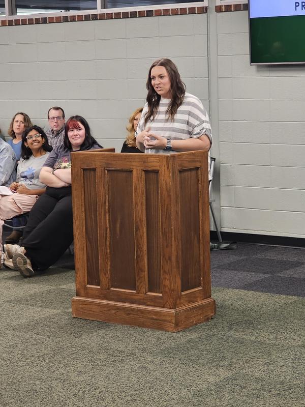 Mrs. Ashley Wilson, MVES Librarian