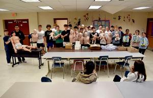 Students in Mars Area High School’s Health Education 9 classes will soon be trained in CPR and First Aid using brand new equipment.