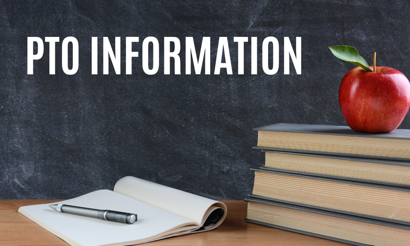 Classroom scene of a chalkboard in the background and a desk with an apple and a notebook and pen on top.