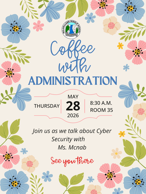 Coffee with the Principal May 2026