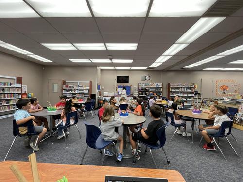 Kids in the library