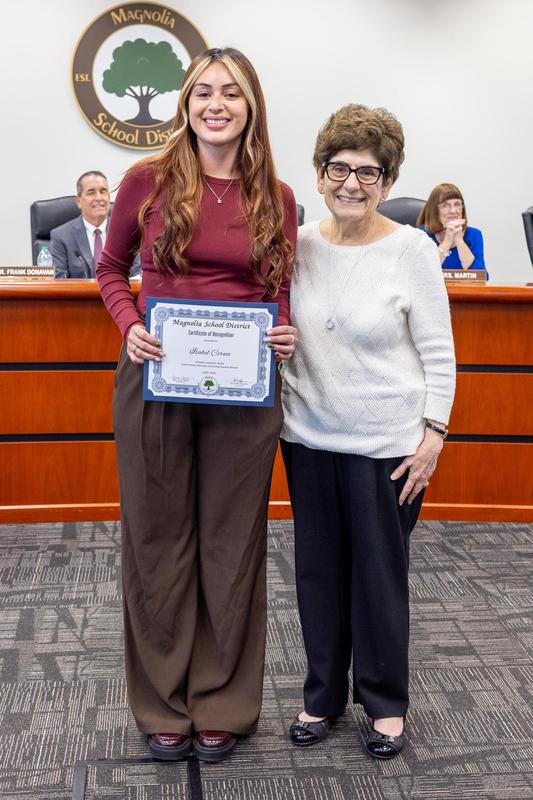 Anaheim SELPA CAC Honoree