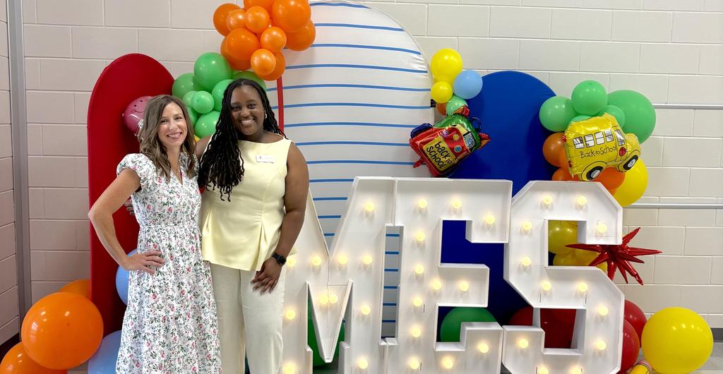 Teachers pose for open House