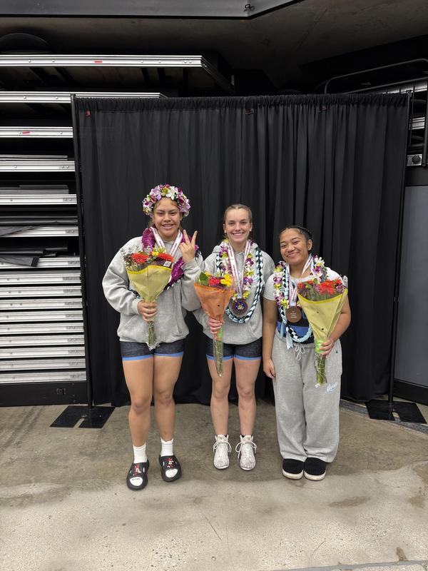 Girls wrestling state winners