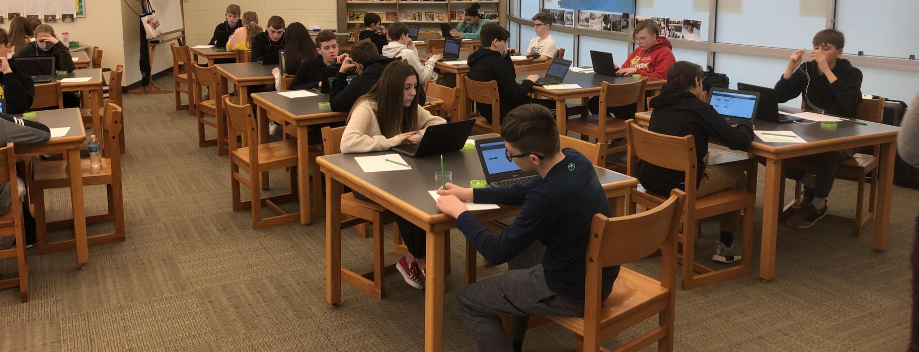 Working in the LRC at the MS