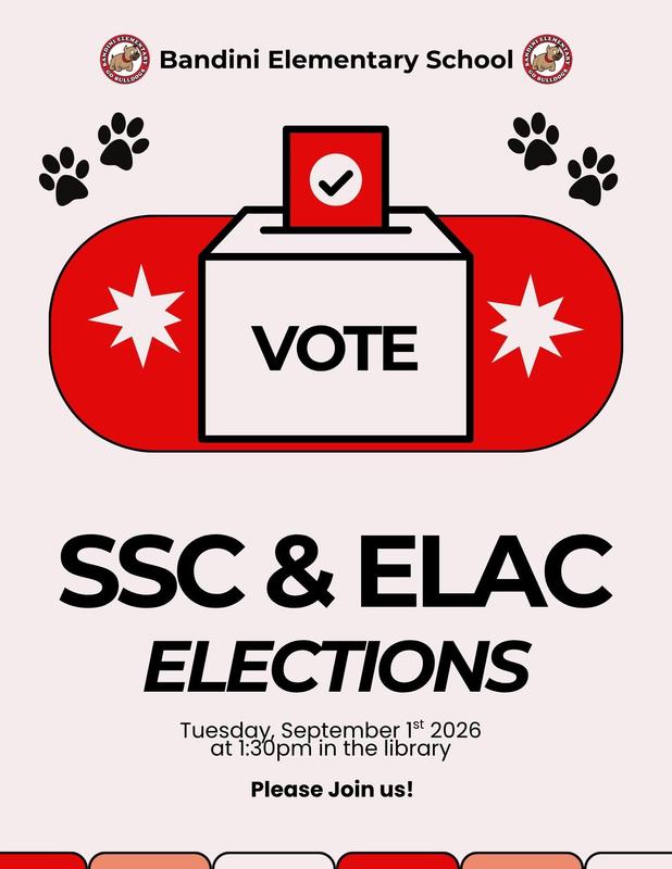 SSC/ELAC Election Flyer