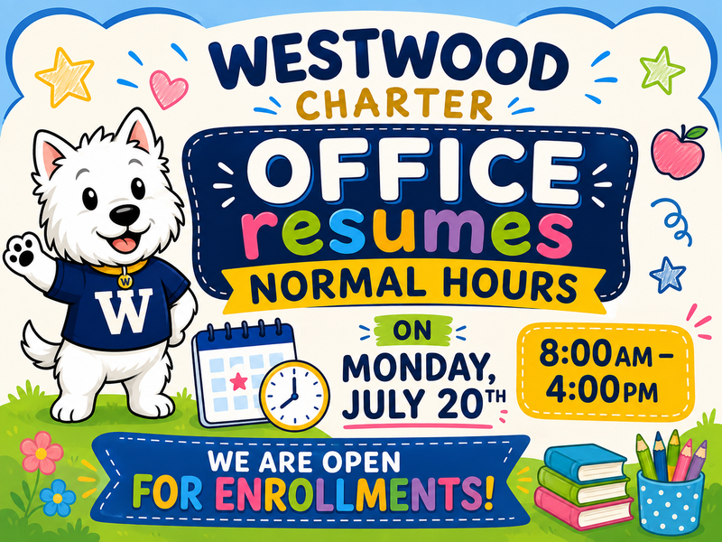Office opens for enrollment July 20th