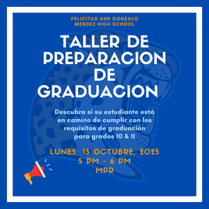 10th & 11th grade parent meeting flyer spanish