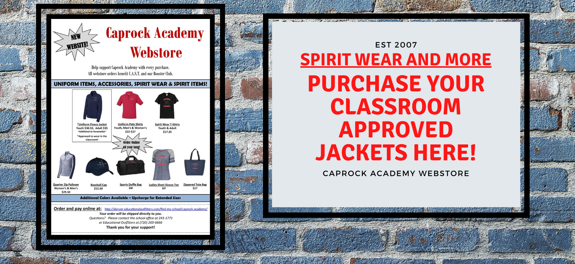 Caprock Webstore