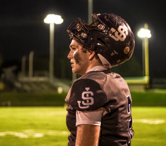 St. Joseph Catholic School Football Player