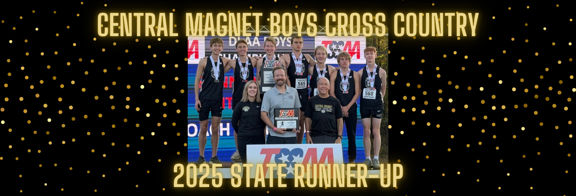 Central Magnet Boys Cross Country 2025 State Runner Up