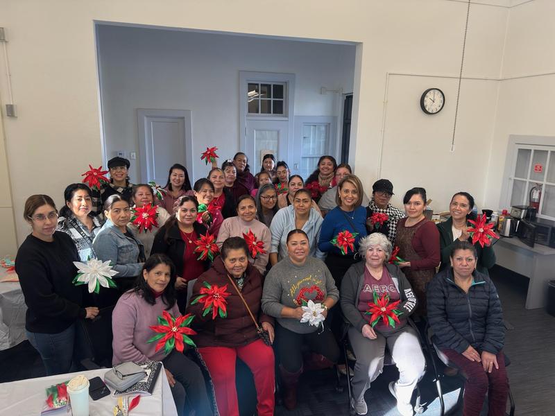 Create Stunning Poinsettias: A Hands-On Floral & Ribbon Workshop - image for web