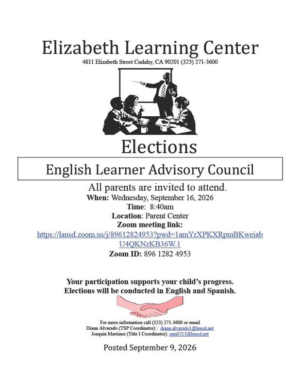 Elections flyer
