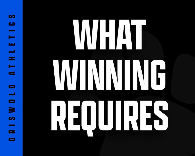 Blog: What Winning Requires