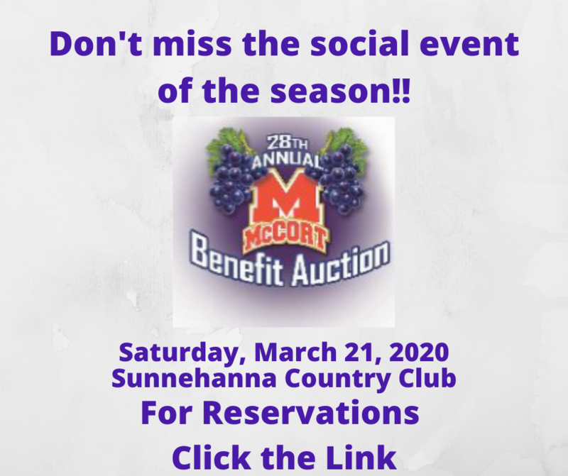 Great McCort Auction Tickets are Available NOW! Thumbnail Image