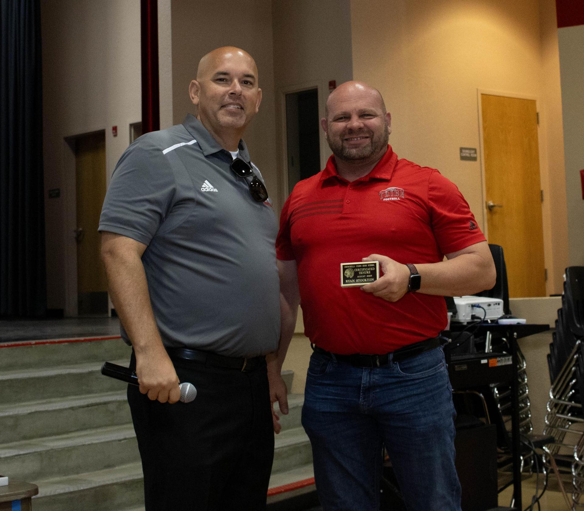 Chowchilla Union High School District enjoying breakfast