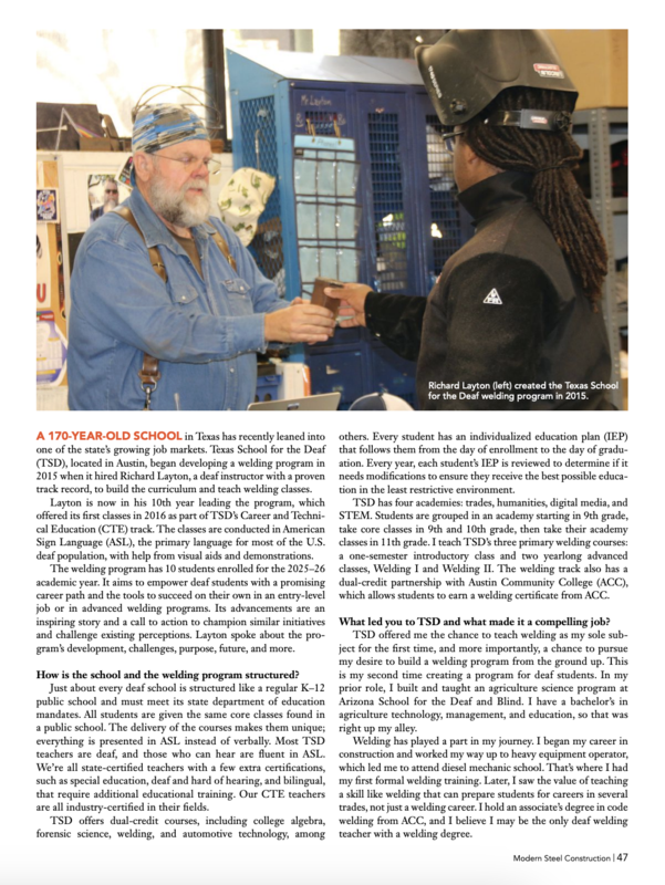 Breaking Through Article Page