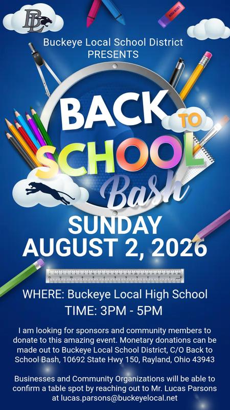 Back to School Bash Media Post