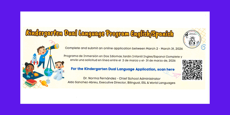 Kindergarten Dual Language Featured Photo