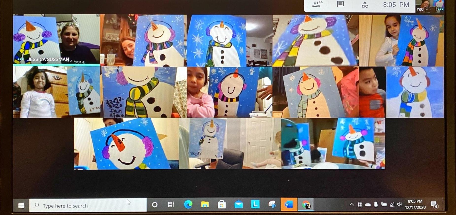 paint night photo