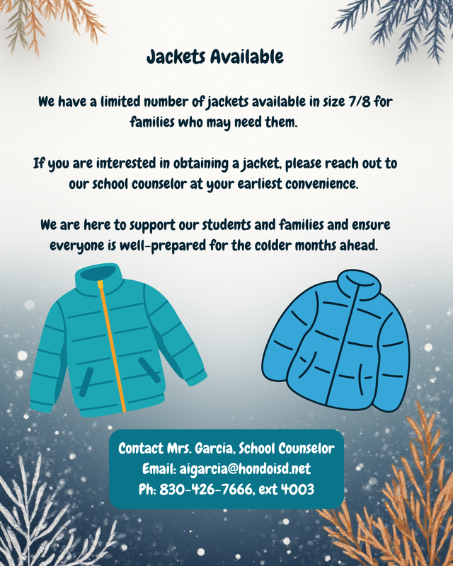 Jackets for students in need