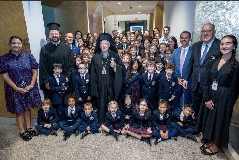 His All Holiness,the Ecumenical Patriarch of Constantinople visited the Cathedral Community September 24,2025
