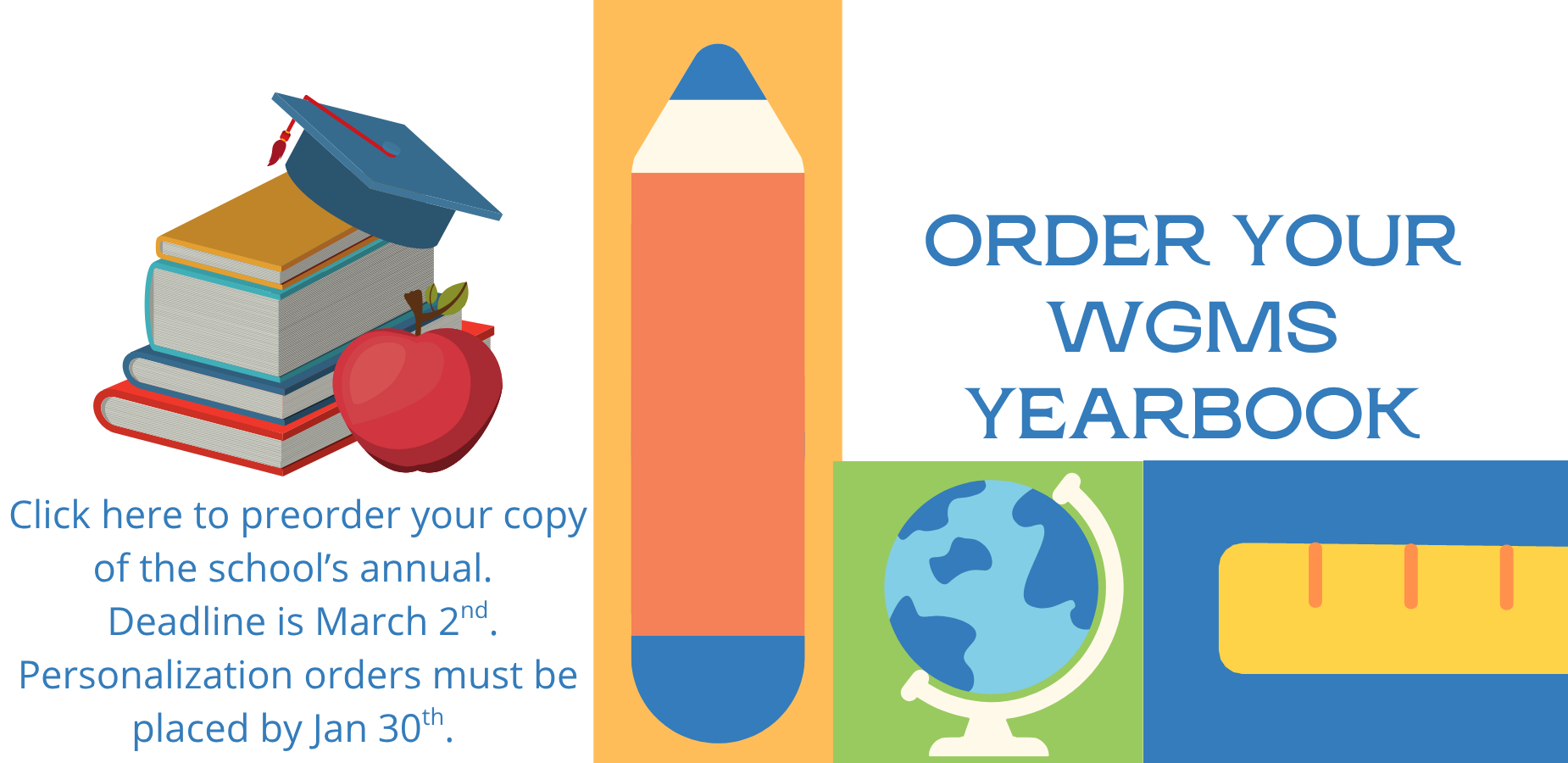 School Yearbook information