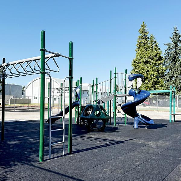 Completed playground