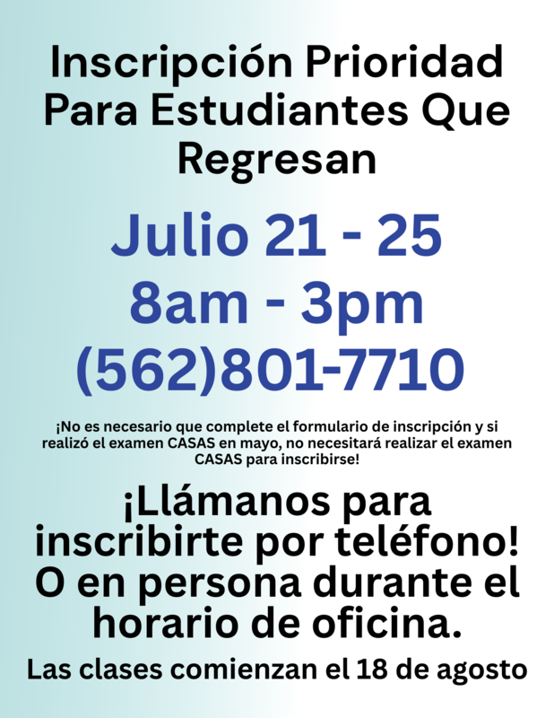Priority Espanol