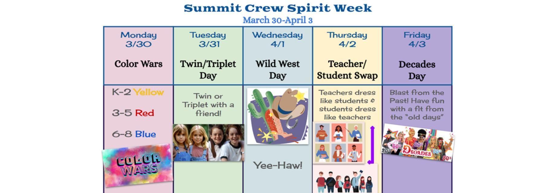 Spirit week!