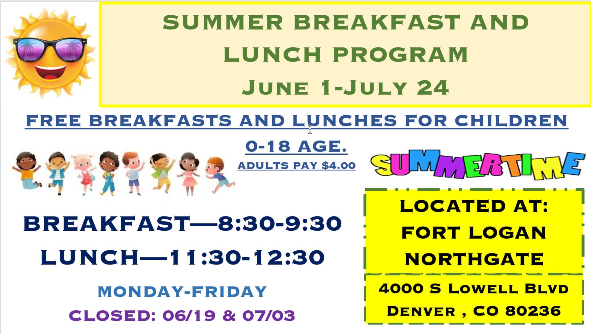 lunch program