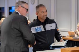 Superintendent and DRHS principal