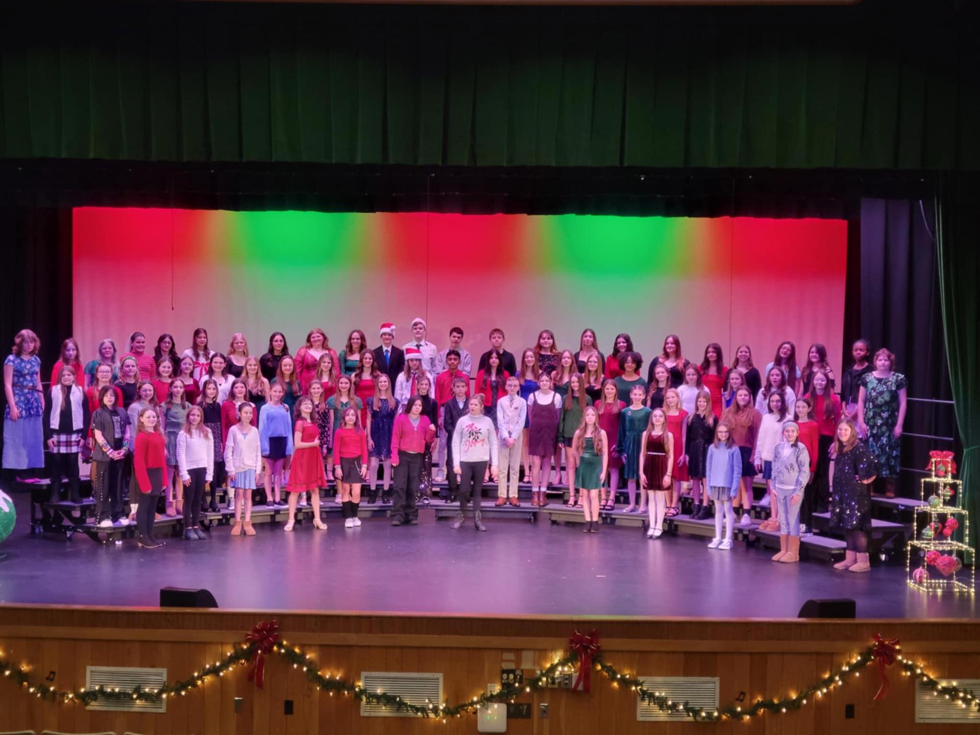 Full Penn Middle Chorus Winter Concert
